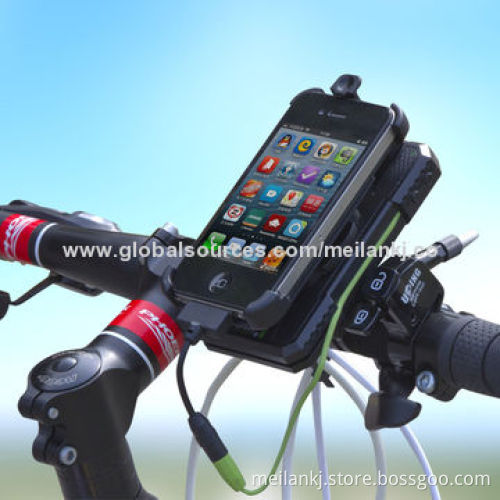 Bike Power bank, IPX5, LED Lighting, with Adjustable Axis, SOS Function, GPS Holder